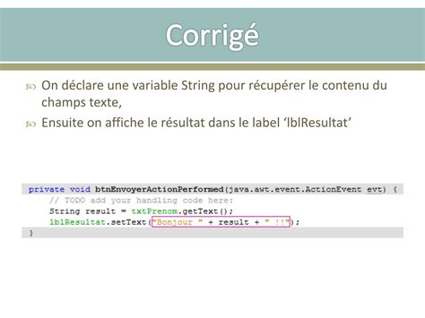 SOLUTION Le Langage Java Interface Graphique Avec Netbeans Studypool