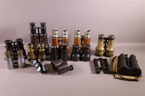 COLLECTION OF VINTAGE BINOCULARS - Redlands Antique Auction