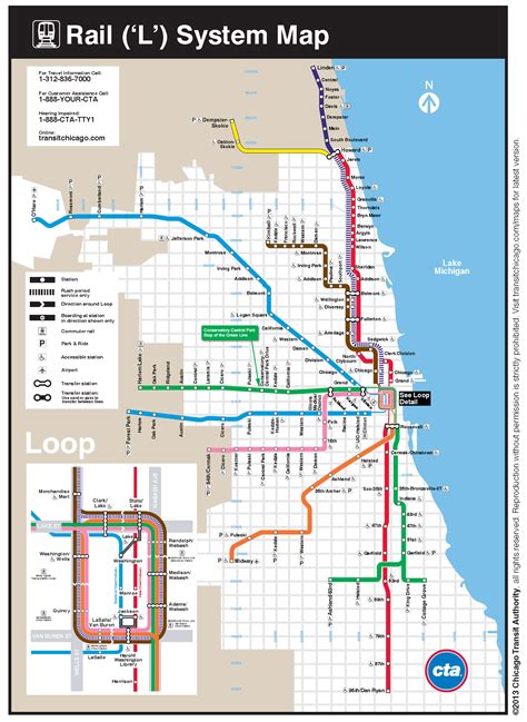 Navigating Chicago: A Comprehensive Guide To The CTA Green Line - Excel Map Charts: Visualizing ...