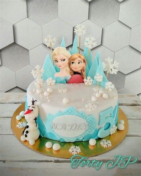 Tort Kraina Lodu Frozen Cake