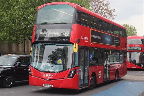 Arriva London Volvo B5LH Wright Eclipse Gemini 3 HV303 LK17 AGZ A