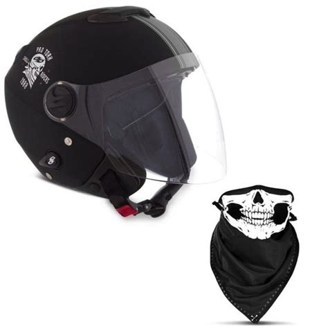 Capacete Aberto Urbano Masculino Feminino Pro Tork New Atomic Skull