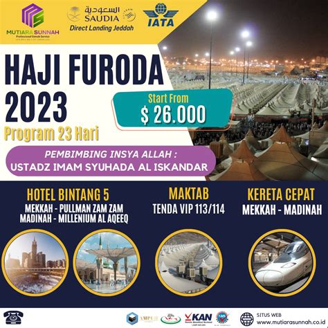 Haji Furoda Mutiara Sunnah Travel