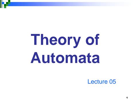 Solution 05 Automata Theory Studypool