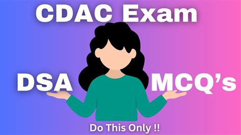 DSA MCQ For Cdac Exam Preparation DSA Ccat Exam Preparation Cdac