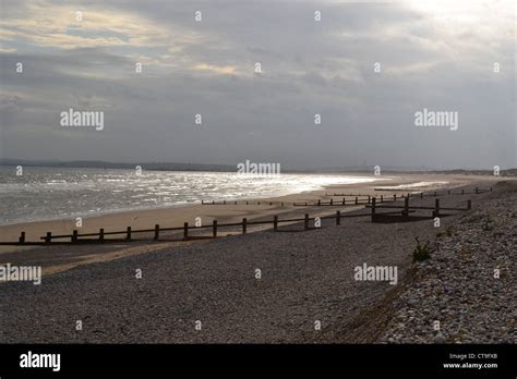 On the Beach at Camber Sands Stock Photo - Alamy