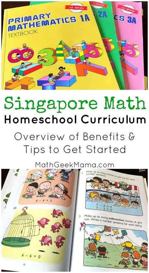 Singapore Math An Overview For Homeschool Families Singapore Math