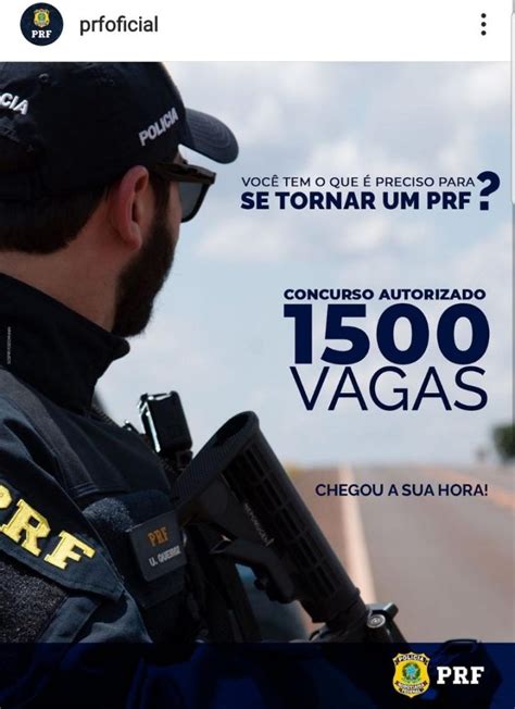 Concurso PRF EDITAL AUTORIZADO 1 500 Vagas Veja