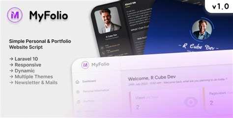 Github Ravindra Myfolio Personal Website Laravel Script Personal