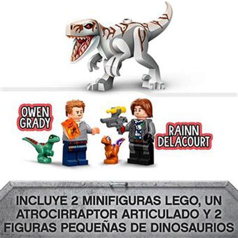 Lego Jurassic World Persecuci N En Moto Del Dino Juguetesland