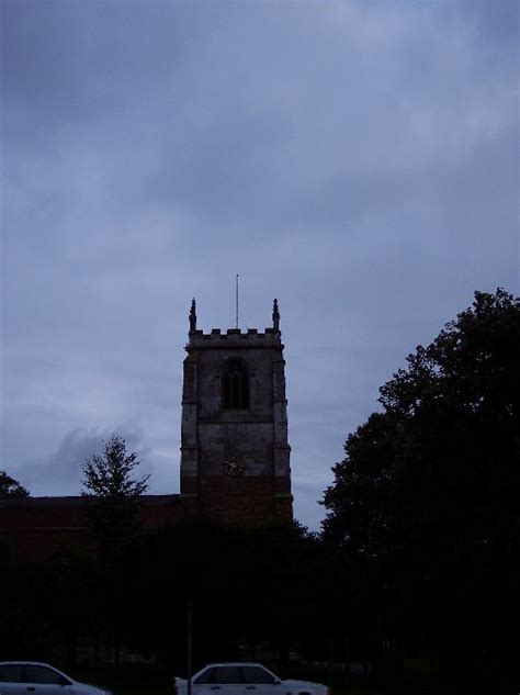 St Peters At Dusk Humberston Nr © Andrew Telfer Geograph