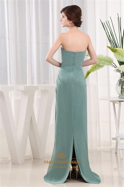 One Shoulder Chiffon Bridesmaid Dress Royal Blue Chiffon Formal Dress