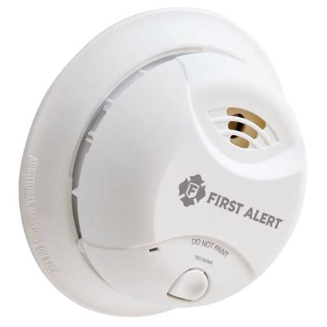 First Alert® BRK® Battery-Operated Smoke Alarm w/ 10 Year Sealed ...