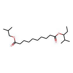 Sebacic Acid Isobutyl 2 Methylpent 3 Yl Ester Chemical Physical