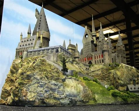 Model Hogwarts Model Train Scenery Model Trains Model Railroad