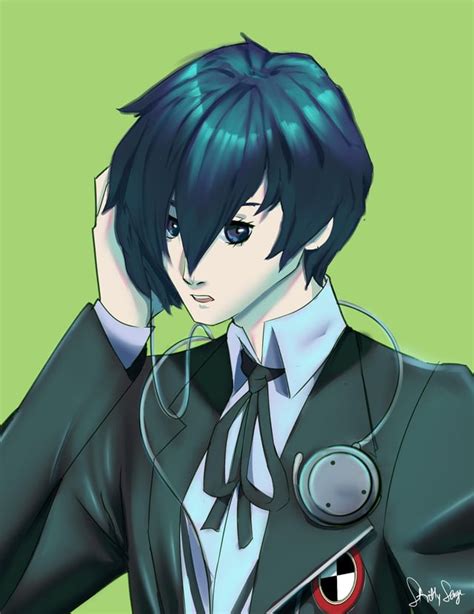 Makoto Yuki art ! by me : r/Megaten