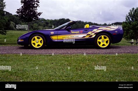 1998 Chevrolet Corvette Indy 500 Pace Car Stock Photo Alamy