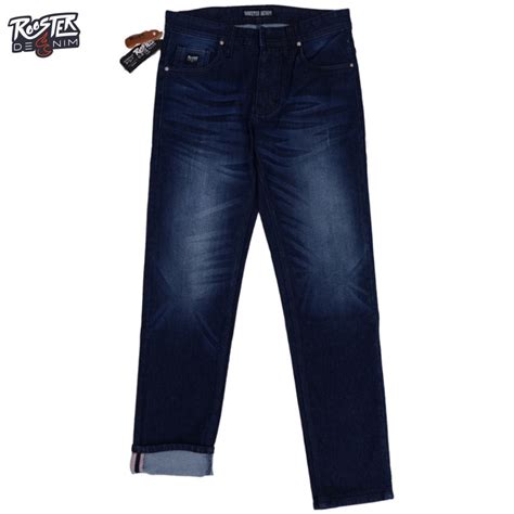 Jual Roosterdenim Celana Jeans Pria Selvedge Slimfit Streetch Celana