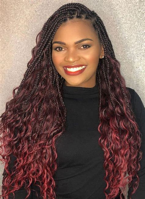 Amazing Bohemian Goddess Braids Styles For 2023 Long Box Braids Loose