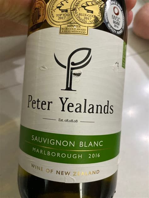 Yealands Estate Sauvignon Blanc Peter Yealands New Zealand South