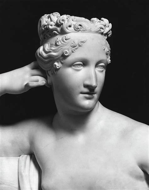 Pauline Bonaparte As Venus Triumphant Detail Of Head Photograph By