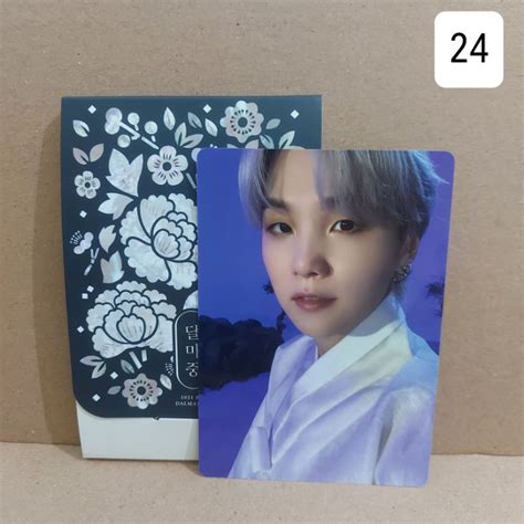 Jual SUGA BTS PHOTOCARD OFFICIAL MINIPHOTOCARD DALMAJUNG CHUSEOK 2021