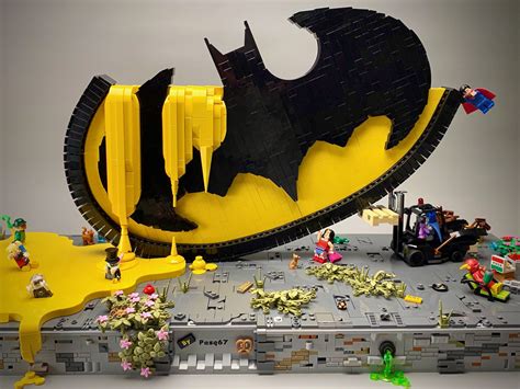 Lego - The Batman logo | Cool lego, Lego, Batman logo