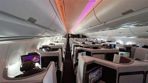 Virgin Atlantic Plane Interior