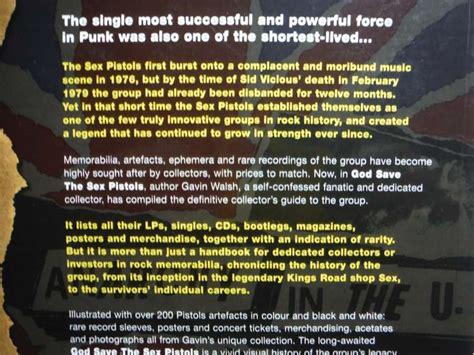 Music God Save The Sex Pistols A Collector S Guide To The Priests Of Punk Softcover
