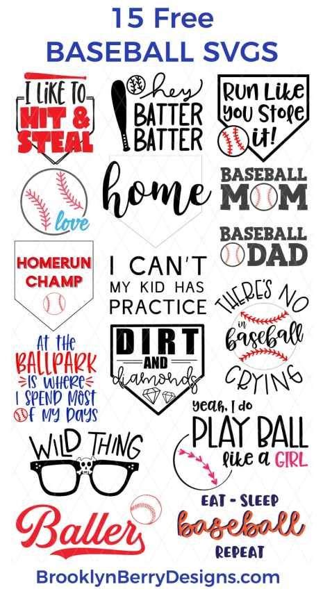 Dirt And Diamonds Free Baseball Svg File Artofit