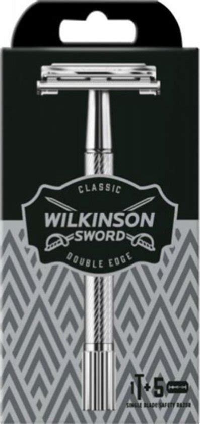 Wilkinson Sword Classic Premium Double Edge Scheerapparaat Inclusief