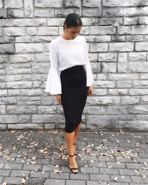 55 Amazing Outfits With Black Pencil Skirts Style And Tips