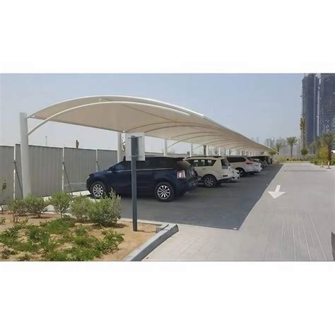 Fiber Modular Car Parking Shed Thickness Mm At Rs Square Feet