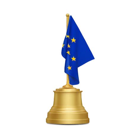 european-union-flag on trophee circle | AI Emoji Generator