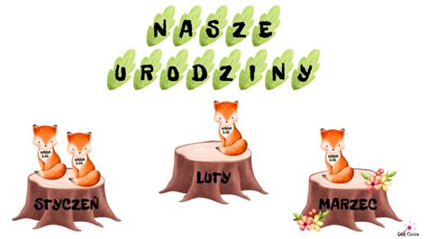 Liski NASZE URODZINY Cudciocia Pl