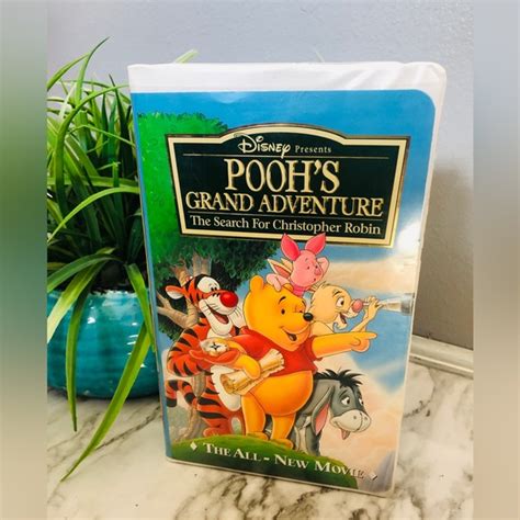 Disney Media Disneys Winnie The Pooh Grand Adventure Vhs Video Tape Search Christopher Robin