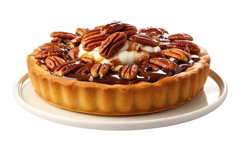 Pecan Pie On White Transparent Background 47704996 Png