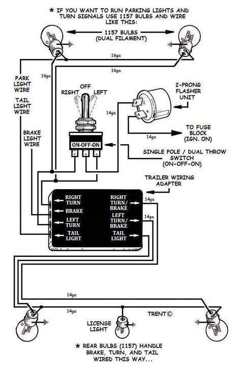 How To Wire A Turn Signal Switch Signal Flasher Ignition Utv