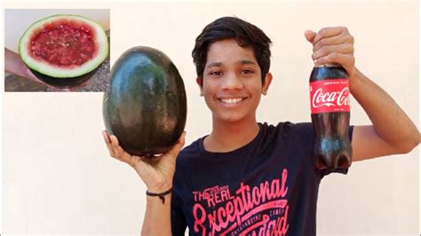 Watermelon Coca Cola Juice Simple Recipe Youtube