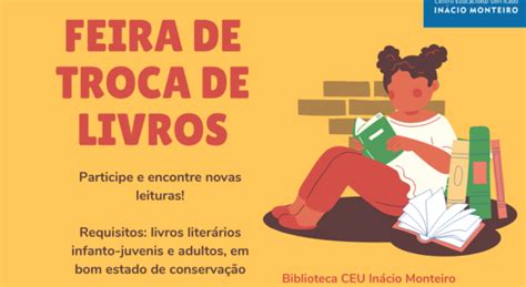 Feira de Troca de Livros da Biblioteca do CEU Inácio Monteiro CEU