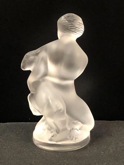 Sold Price Lalique Nude Woman With Rabbit August 6 0120 12 00 PM EDT