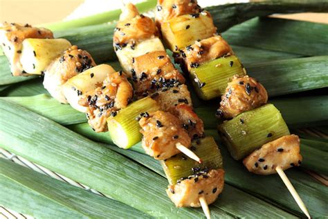 Recette Yakitori Ou Brochettes De Poulet Japonaises