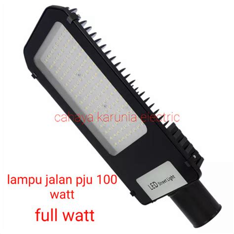 Jual Lampu Jalan Pju Street Light 100 Watt LED Super Terang Garansi 1