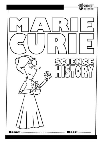 Marie Curie Biography Activity Teaching Resources