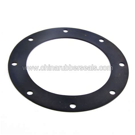 Different Size Type Nbr Epdm Silicone Round Rubber Gasket Rubber Washer