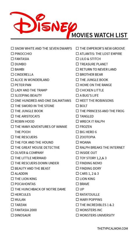 Épinglé Sur Disney Films Disney Liste Film Disney Les Enfants