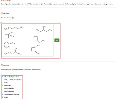 Solved Problem Draw All Possible Structure S And Give Chegg