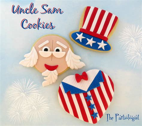 The Partiologist Uncle Sam Cookies