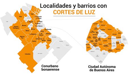 Mapa Del Masivo Corte De Luz En La Capital Federal Y El Conurbano Bonaerense Infobae