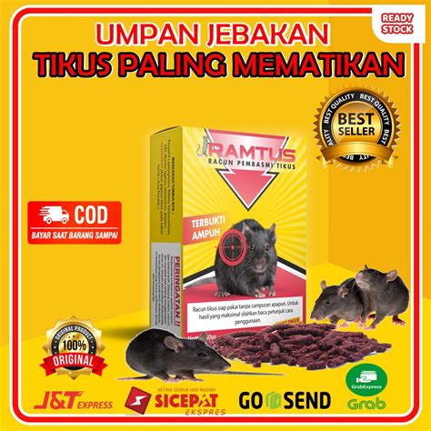 Jual Racun Tikus Paling Ampuh Mematikan Dan Tidak Bau By Ramtus Gram